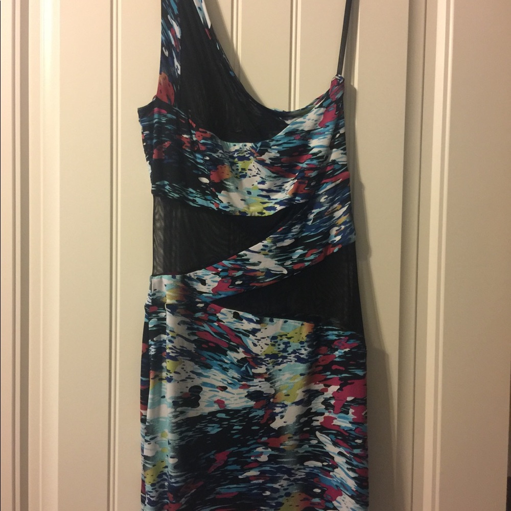 Arden B Multi Color Dress-Size M - Picture 4 of 5